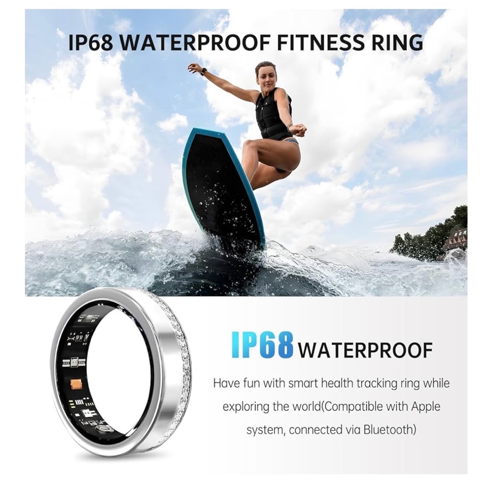Advanced Silver Smart Ring - Picture 4 of 6